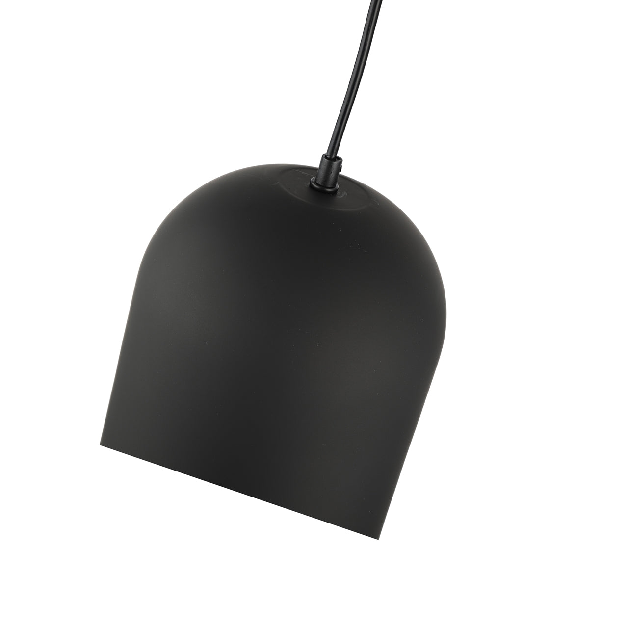 IRONCLAD Contemporary-Style 1 Light Black and Gold Ceiling Mini Pendant 8" Wide