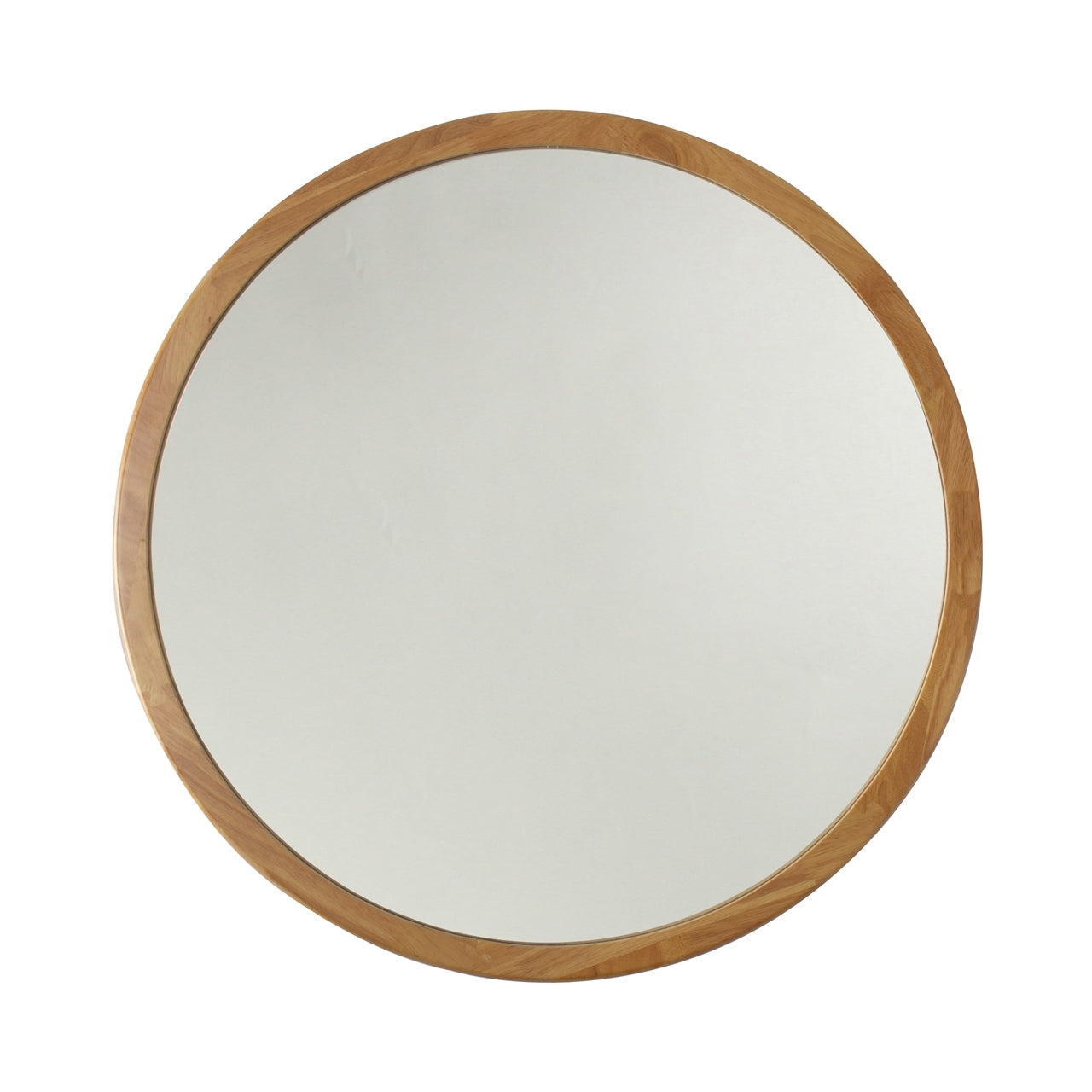 Reflection Maple Finish Framed Wall Mirror 32" Height